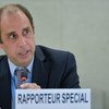 联合国朝鲜人权状况问题特别报告员金塔纳。联合国图片/Jean-Marc Ferré