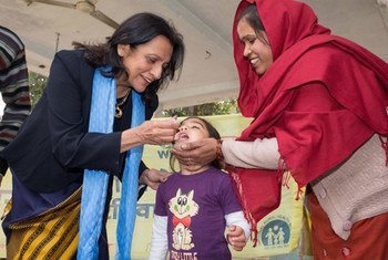 Vacunación contra la polio en India Foto:OMS-SEARO/Anuradha Sarup