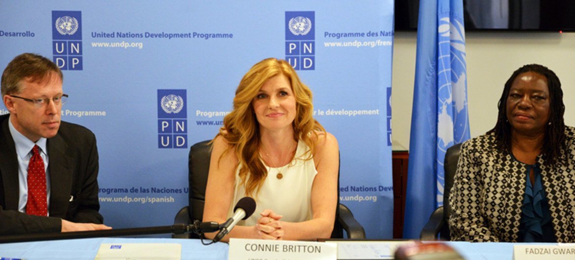 La actriz estadounidense Connie Britton, nueva Embajadora de Buena Voluntad del PNUD  Foto:PNUD/ Dylan Lowthian