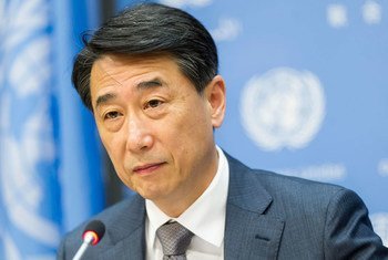 Ambassador Oh Joon of the Republic of Korea and President of the Security Council for May.