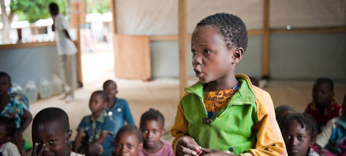 Escolares en la República Centroafricana  Foto:UNICEF/Catianne Tijerina