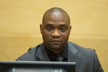 刚果民主共和国一反叛武装前领袖热尔曼•加丹加（Germain Katanga）。国际刑事法院图片
