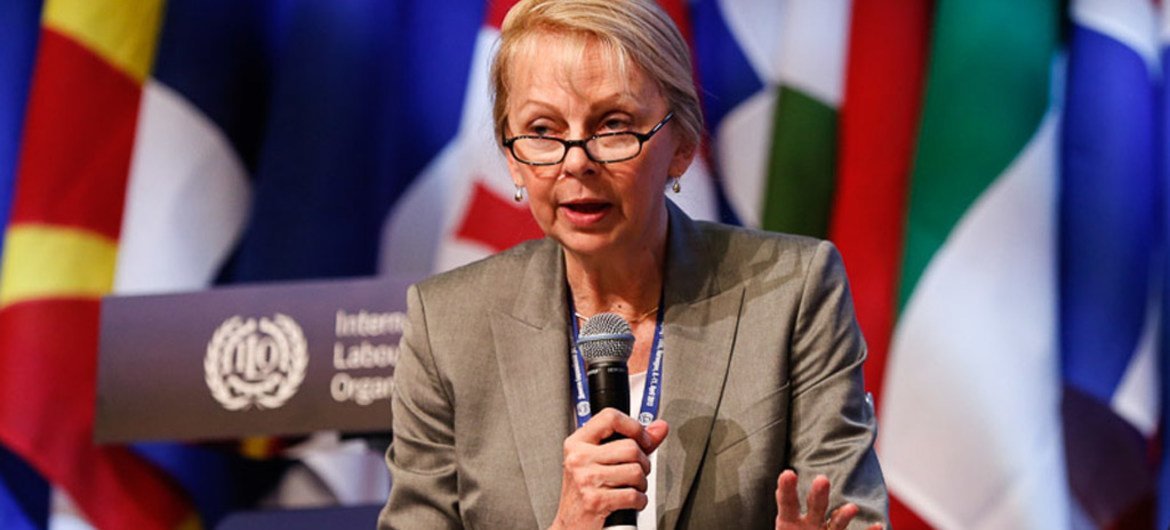 نائبة المدير العام للسياسات في منظمة العمل الدولية السيدة ساندر بولاسكي