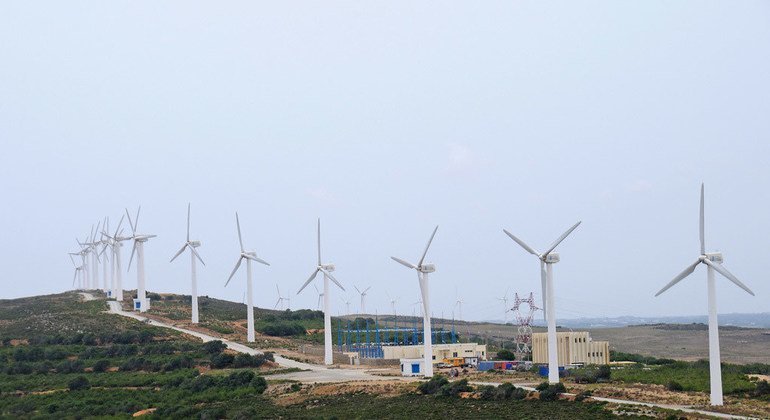 Ветровые турбины 