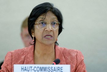 La Alta Comisionada de la ONU para los Derechos Humanos, Navi Pillay  Foto:  ONU/Jean-Marc Ferré