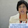 La Haut-Commissaire des Nations Unies aux droits de l'homme, Navi Pillay. Photo ONU/Jean-Marc Ferré