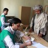 قاعة التصويت في الانتخابات الرئاسية. تصوير: بعثة الأمم المتحدة / حمادي