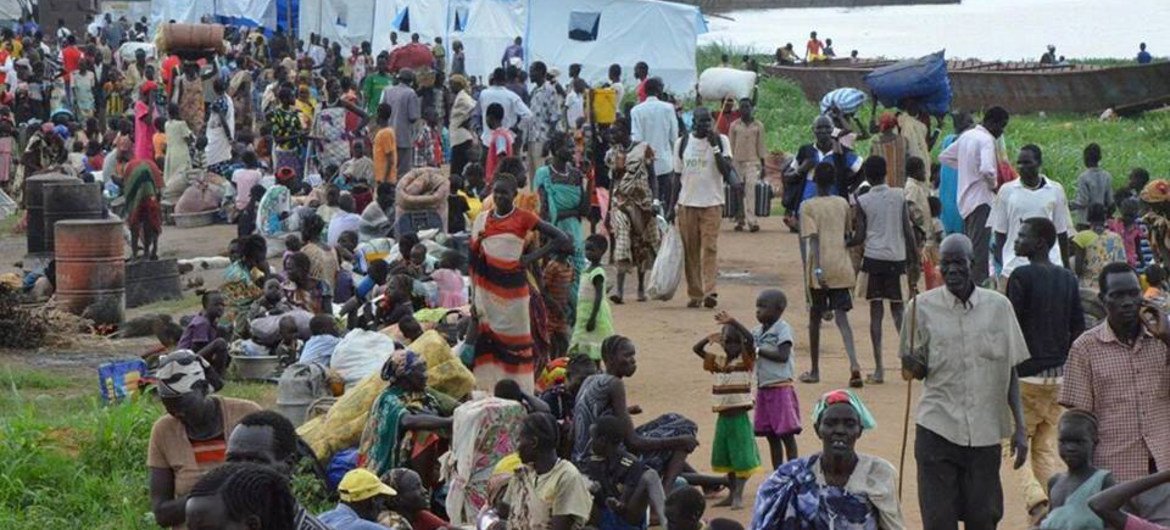 Refugiados de Sudán del Sur en Etiopia 