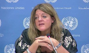 La Représentante spéciale de l'ONU au Soudan du Sud, Hilde Johnson.