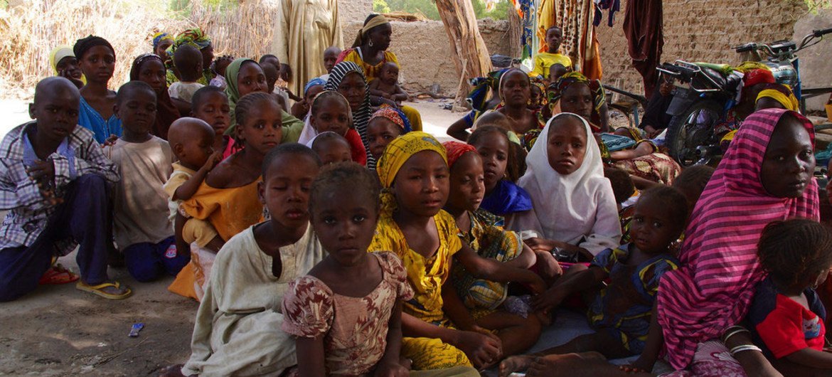 在尼日尔寻求避难的难民。难民署/C. Arnaud