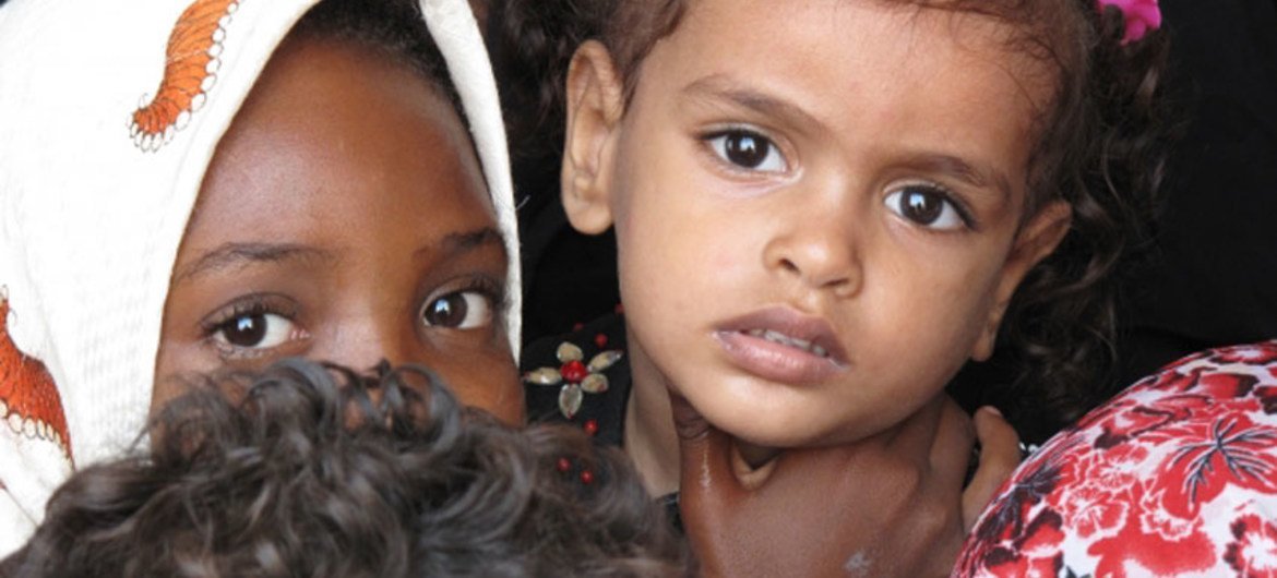 也门儿童。粮食署图片/Fares Khoailed