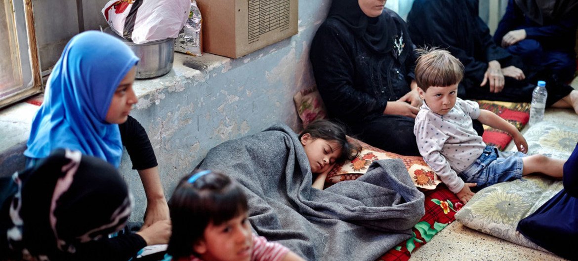 Desplazados por la violencia en Iraq   Foto:ACNUR/S. Baldwin