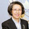 La Rapporteure spéciale sur la situation des droits de l'homme au Myanmar, Yanghee Lee. 