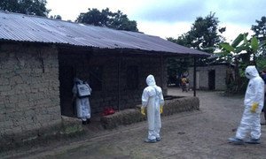 WHO has set up a system of 300 community-based volunteers who monitor the Ebola situation and follow up close contacts of those who were infected.