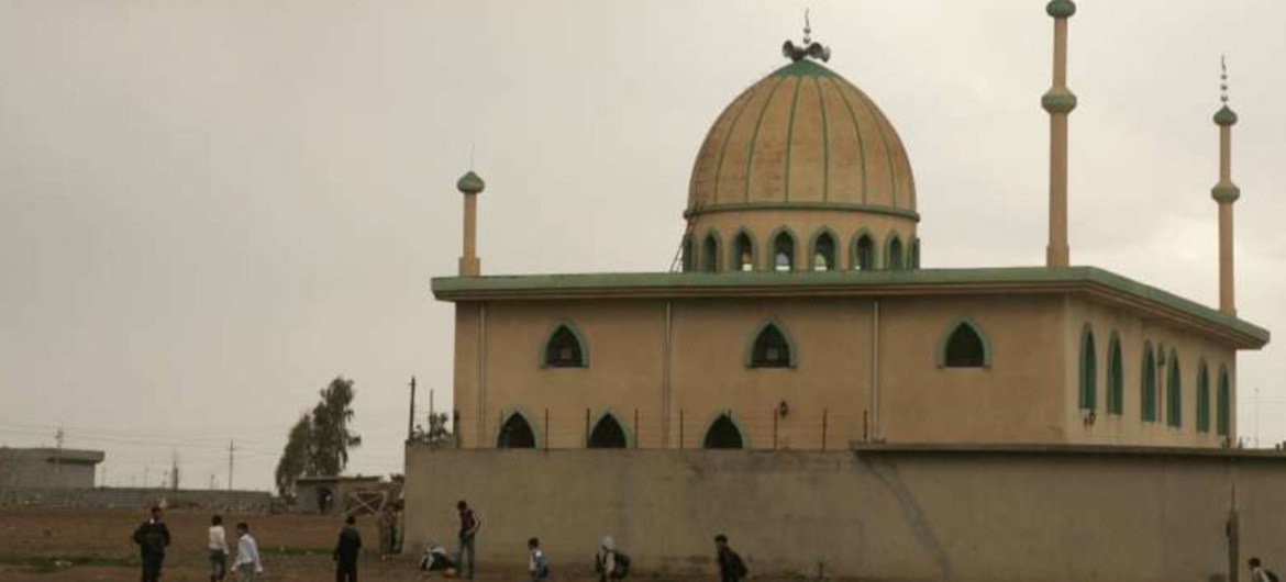 Une mosquée dans le nord de l'Iraq. Photo HCR/K. Brooks
