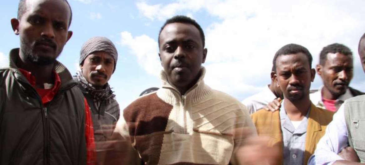 许多厄立特里亚人告诉联合国难民署工作人员他们想去欧洲。