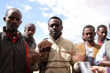 These Eritreans and Somalis in Benghazi, Libya, told UNHCR about their concerns. Many wished to go to Europe.