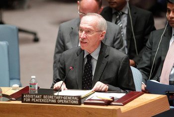 Assistant Secretary-General for Peacekeeping Operations Edmond Mulet briefs the Security Council on the situation in South Sudan.