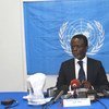 El representante especial interino del Secretario General de la ONU para la República Centroafricana y jefe de la MINUSCA Parfait Onanga-Anyanga Foto archivo: ONU