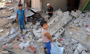 UNRWA expects and is preparing for some 65,000 to 70,000 Palestinians to stay in its Gaza schools as they have no homes and nowhere to return to.