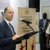 Maher Nasser, Director of the Outreach Division of the UN Department of Public Information. Photo/Devra Berkowitz