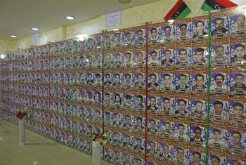 A memorial in Misrata for some of the thousands killed during the  2011 Libyan civil war.