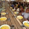 WFP-sponsored school meals (file)