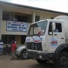 ACNUR donó un camión al gobierno de Liberia para la asistencia contra el ébola  Foto: UINMIL