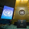 La sala renovada de la Asamblea General de la ONU  Foto/Eskinder Debebe