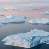 El volumen del hielo disminuye en el Ártico. 