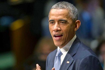 Le Président des Etats-Unis, Barack Obama. Photo : ONU / Mark Garten