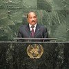 Le Président de la Mauritanie, Mohamed Ould Abdel Aziz. Photo ONU/Cia Pak