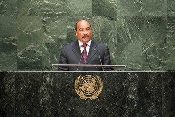 Le Président de la Mauritanie, Mohamed Ould Abdel Aziz. Photo ONU/Cia Pak