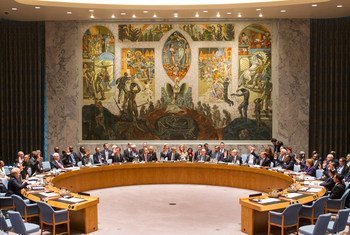 Wide view of the Security Council at its summit held at the level of Heads of Government to address the threat posed by foreign terrorist fighters.