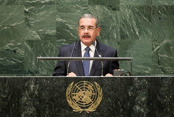 Danilo Medina, presidente de la República Dominicana. Foto de archivo: ONU/Cia Pak