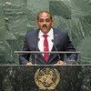 Prime Minister Gaston Alphonso Browne of Antigua and Barbuda addresses the General Assembly.