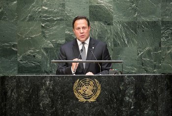 Juan Carlos Varela, presidente de Panamá. Foto de archivo: ONU/Cia Pak