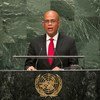 El presidente de Haiti, Joseph Martelly  Foto: ONU/Kim Haughton