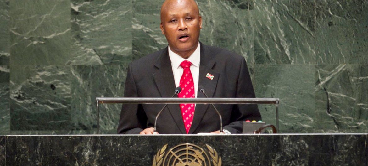 Le Vice-président du Burundi, Prosper Bazombanza.