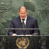 King Tupou VI of the Kingdom of Tonga  addresses the General Assembly.