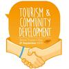 Illustration for World Tourism Day, September 27, 2014, featuring a handshake under a speech bubble with the text 'Tourism & Community Development' and the UNWTO logo.