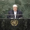 叙利亚副总理兼外长穆阿利姆在联大发言资料图片   联合国图片/Cia Pak