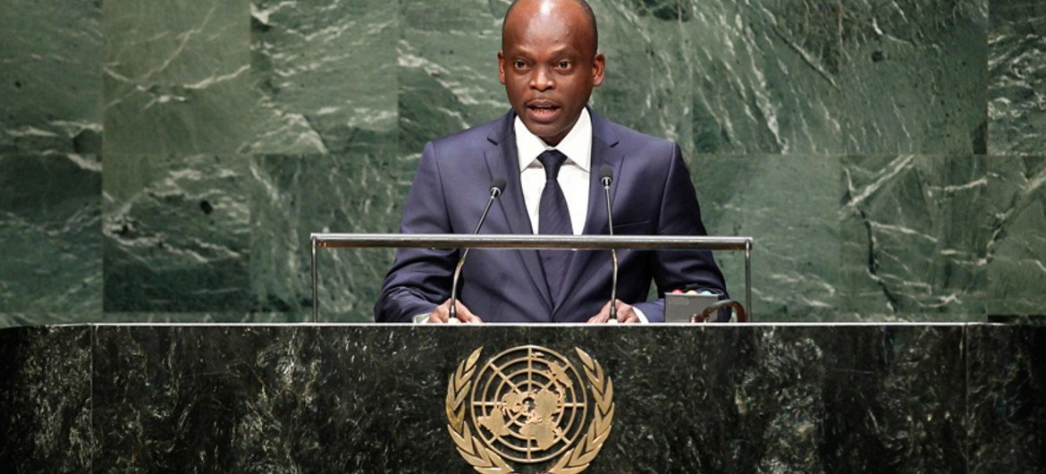 Le Ministre des affaires étrangères du Togo, Robert Dussey. Photo ONU/Loey Felipe
