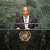 Le  Représentant permanent du Bénin auprès des Nations Unies, Jean-François Régis Zinsou. Photo ONU/Amanda Voisard