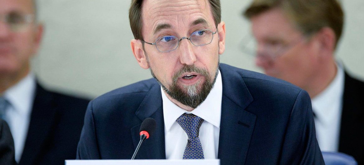 High Commissioner for Human Rights Zeid Ra'ad Zeid Al Hussein.
