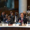 Ban Ki-moon en el Banco Mundial (Foto: ONU/Eskinder Debebe)