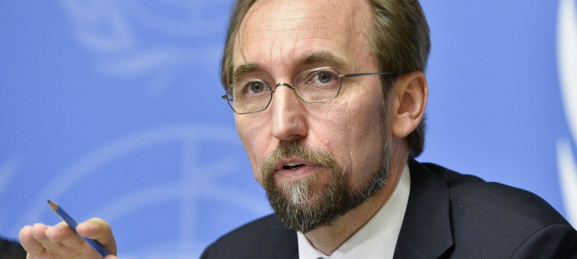 مفوض الأمم المتحدة السامي لحقوق الإنسان زيد رعد الحسين