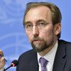 Zeid Ra’ad Al-Hussein, recently appointed UN High Commissioner for Human Rights, holds his first press conference in Geneva, 16 October 2014.