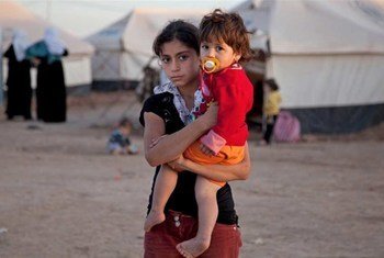 Des centaines de milliers de Syriens ont fui vers les pays voisins, dont l'Iraq (ici le camp de Domiz, dans la région du Kurdistan, en Iraq). Photo IRIN/Jodi Hilton