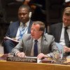 Martin Kobler en el Consejo de Seguridad. Foto de archivo: ONU/Rick Bajornas